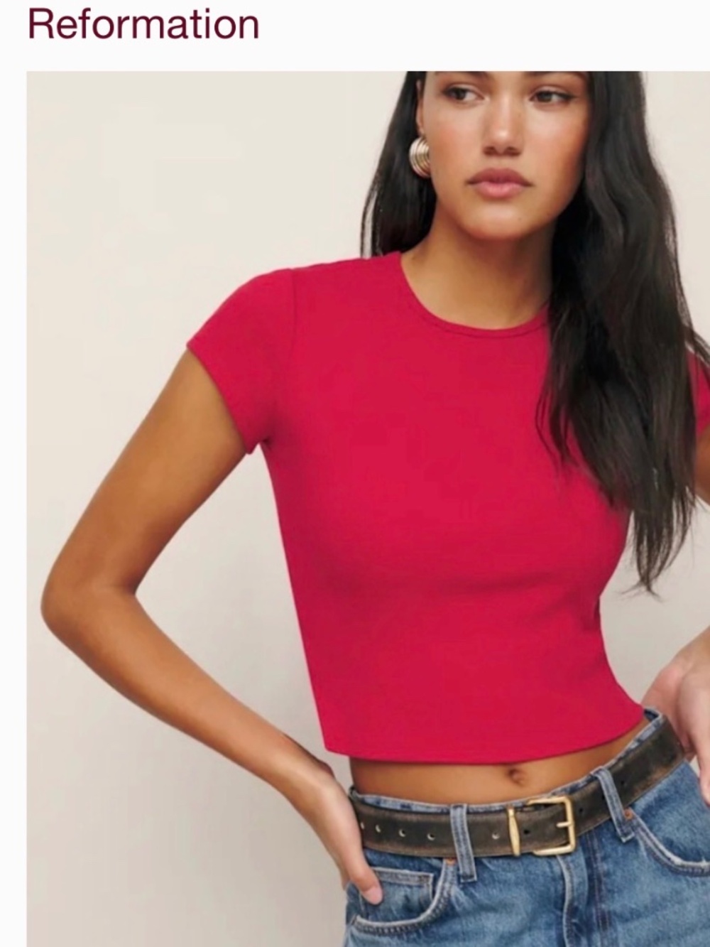 Reformation muse tee